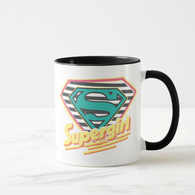 Tasse Supergirl a barré le logo (Droite)