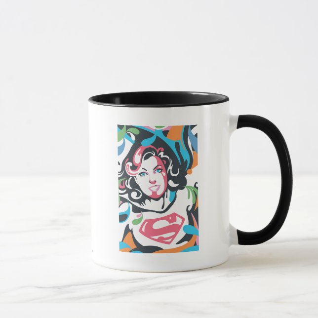 Tasse Supergirl Color Splash Swils 3 (Droite)