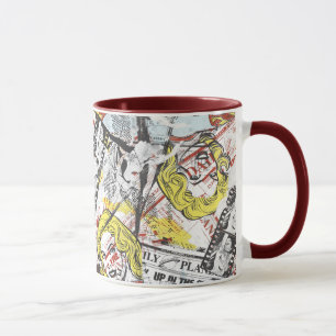 Tasse Supergirl Comic Capers Pattern 2