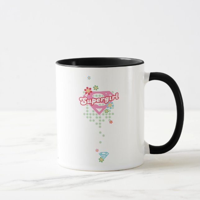 Tasse Supergirl Flower Madness (Droite)