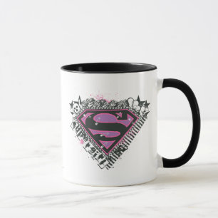 Tasse Supergirl goupille le logo