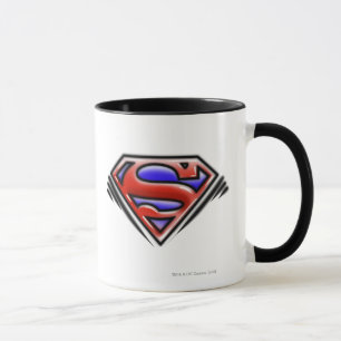 Tasse Superman S-Shield   Logo Red Airbrush