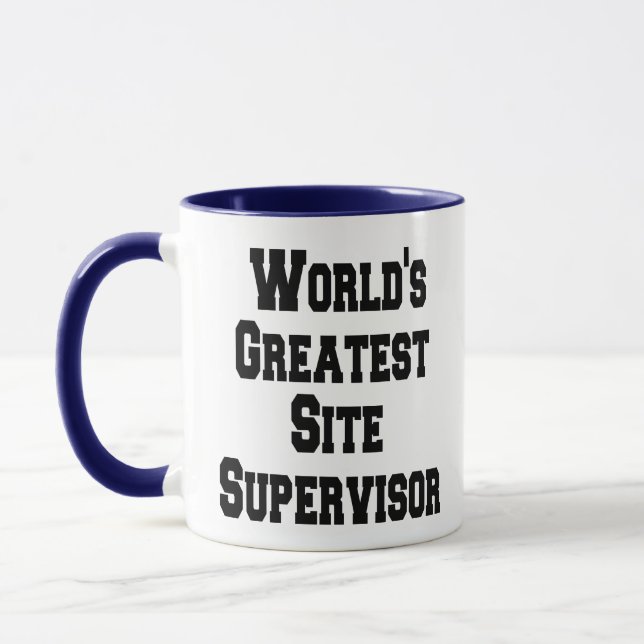 Tasse Superviseur de site mondial (Gauche)