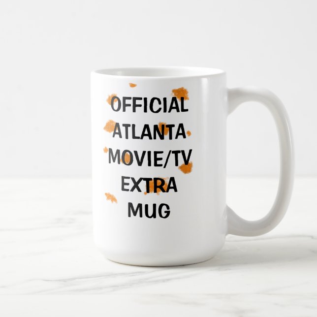 Tasse supplémentaire officielle d'Atlanta Movie/TV (Droite)
