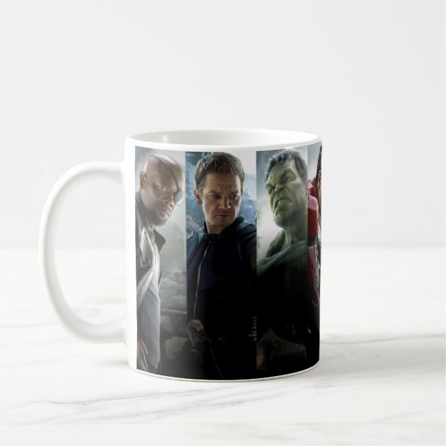 Tasse sur le thème de Marvel  (Gauche)