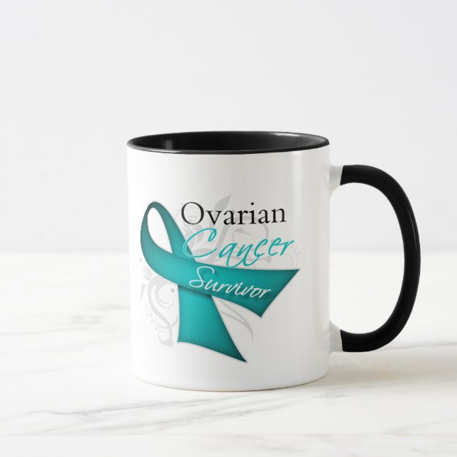 Tasse Survivant - Cancer ovarien (Droite)