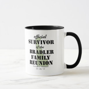 Tasse Survivant officiel de la Réunion familiale - Delaw
