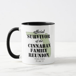 Tasse Survivant officiel de la Réunion familiale - Flori