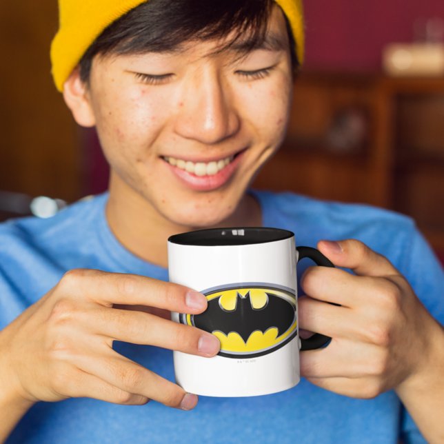 Tasse Symbole Batman | Logo classique (Créateur téléchargé)
