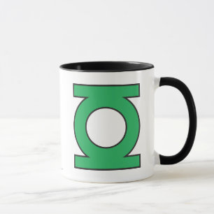 Tasse Symbole de lanterne vert