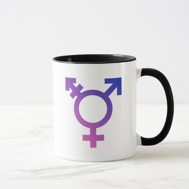 Tasse Symbole de transsexuel (Droite)