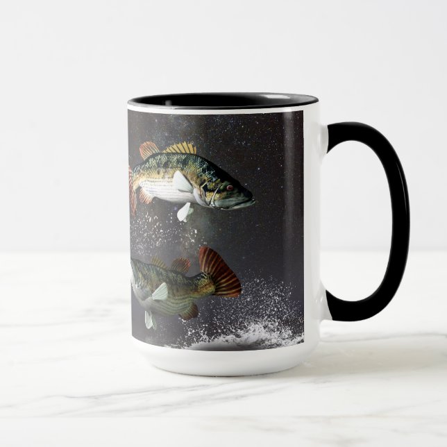 Tasse Symbole de zodiaque de Poissons (Droite)