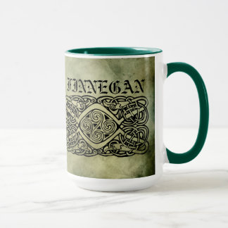 Tasse symboles sacrés de nom de famille irlandais