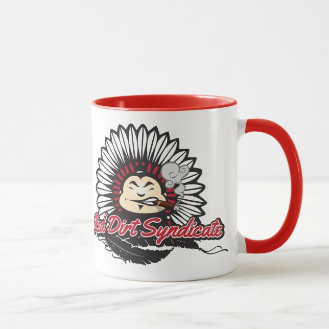 Tasse Syndicat rouge de saleté (Droite)