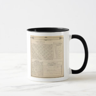 Tasse T16S R24E Carte de la section du comté de Tulare