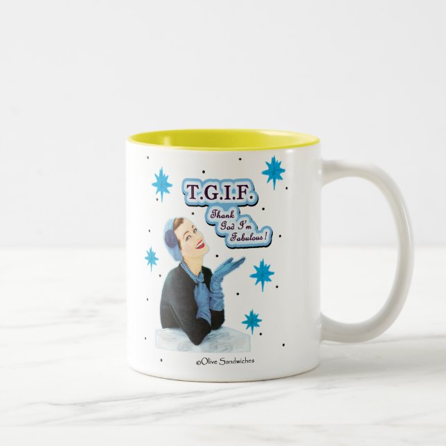 Tasse - "T.G.I.F. " (Droit)