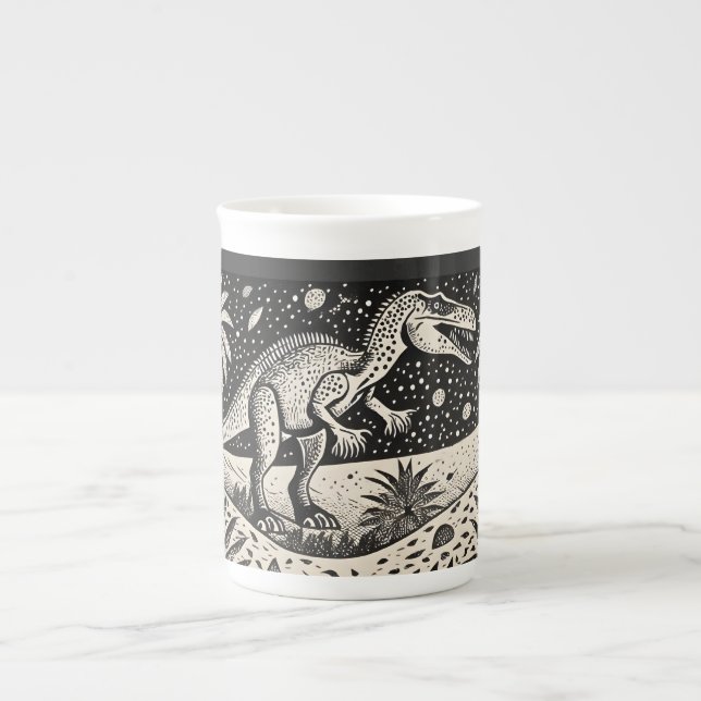 Tasse T-Rex Dinasaur pour historiens (Devant)
