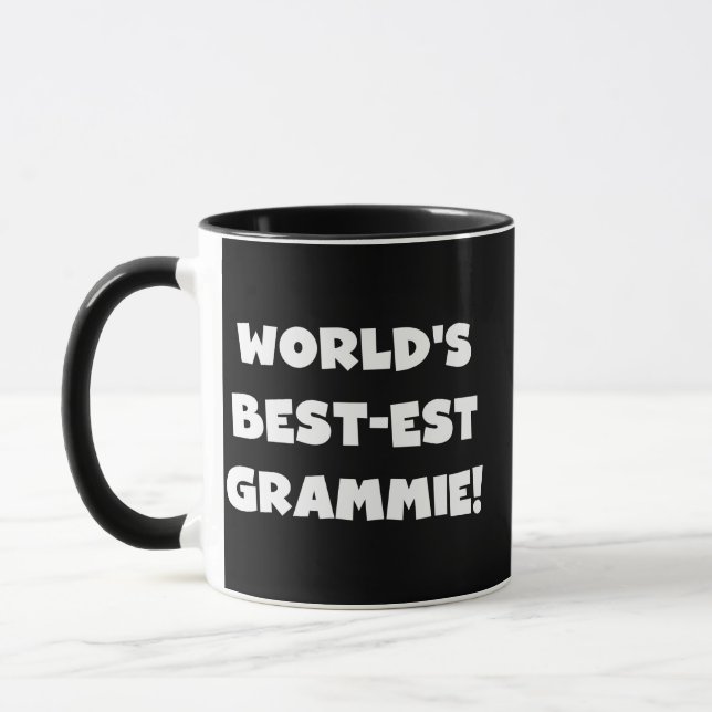 Tasse T-shirts blanc et cadeaux du Meilleur-est Grammie (Gauche)