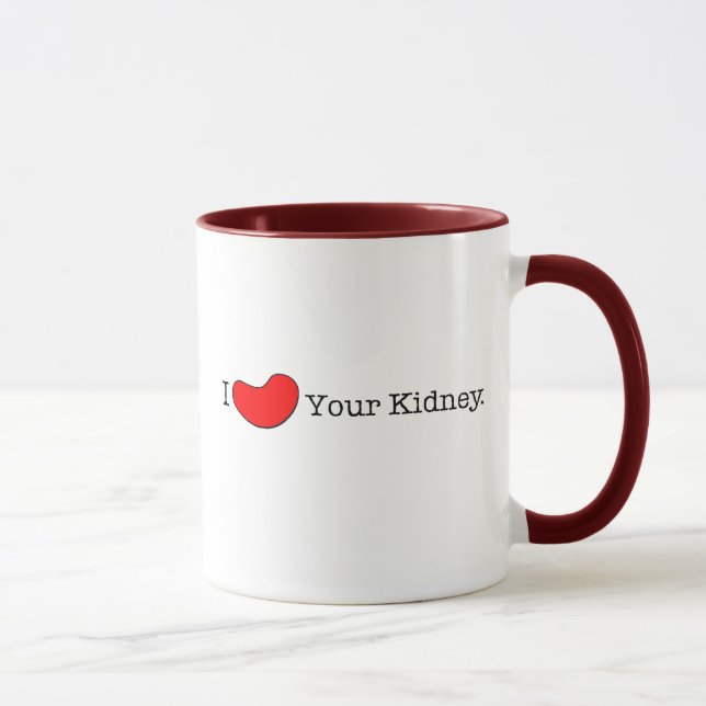 Tasse T-shirts d'humour de dialyse, cadeaux (Droite)