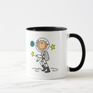 Tasse T-shirts et cadeaux de base d'astronaute