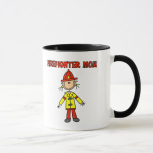 Tasse T-shirts et cadeaux de maman de sapeur-pompier