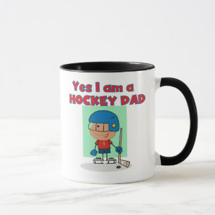Tasse T-shirts et cadeaux de papa d'hockey