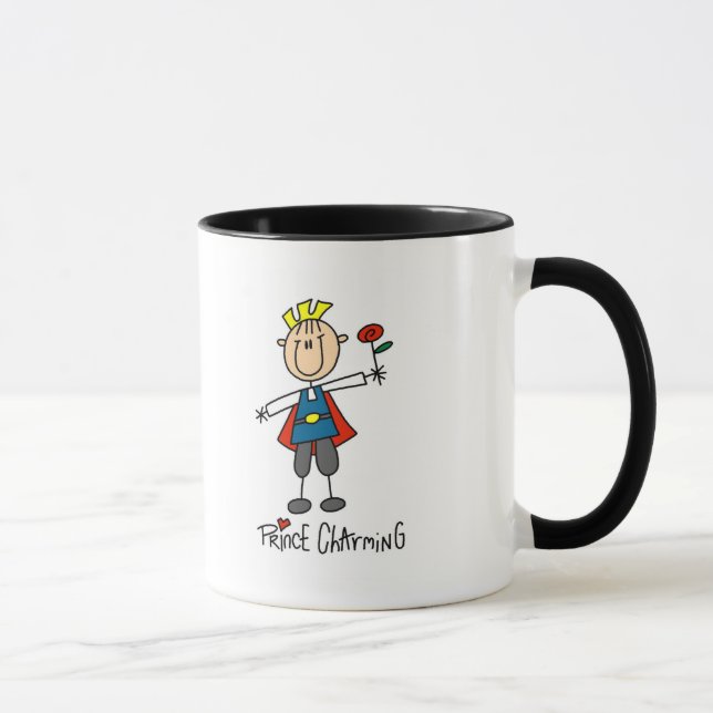 Tasse T-shirts et cadeaux de prince charme (Droite)