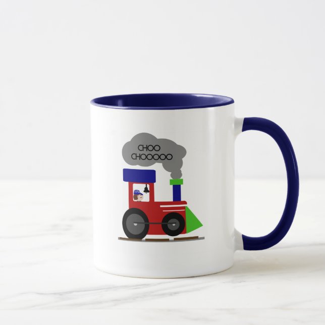 Tasse T-shirts et cadeaux de train de Choo Choo (Droite)