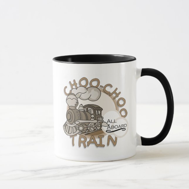 Tasse T-shirts et cadeaux de train de Choo-Choo (Droite)