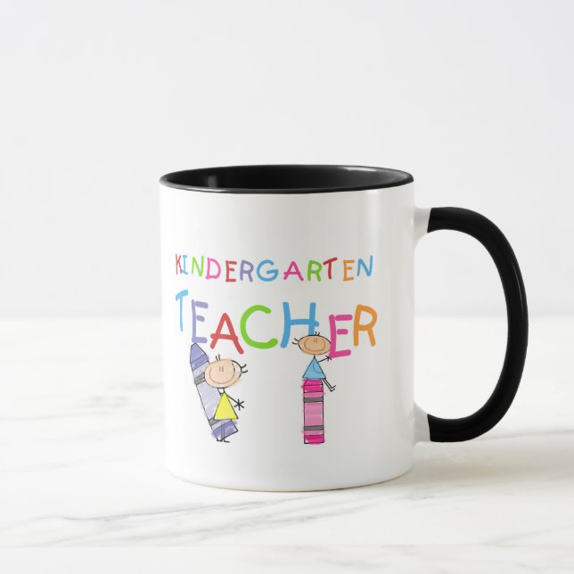 Tasse T-shirts et cadeaux d'institutrice gardienne de (Droite)
