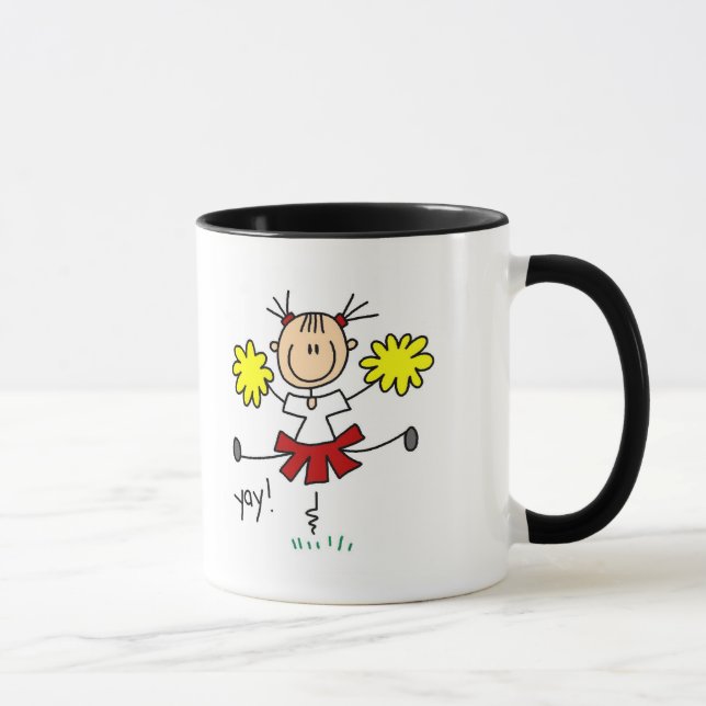 Tasse T-shirts et cadeaux encourageants d'équipe de Yay (Droite)