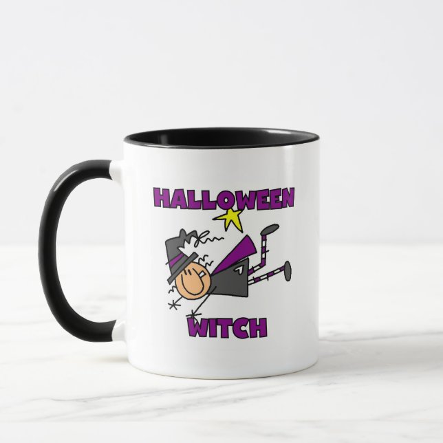 Tasse T-shirts et cadeaux Halloween Witch (Gauche)