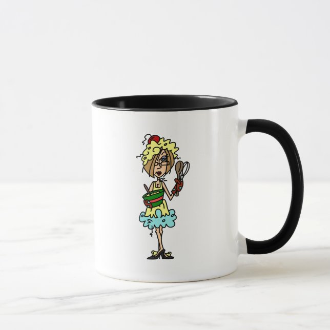 Tasse T-shirts et cadeaux Messy Cook (Droite)