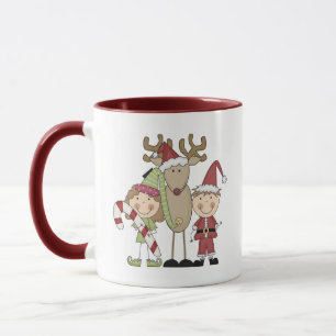 Tasse T-shirts et cadeaux Reindeer et Elves