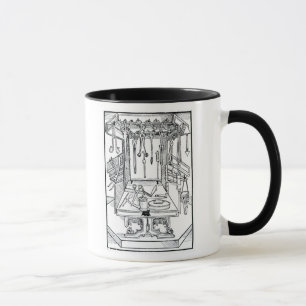 Tasse Table d'opération et instruments chirurgicaux, du
