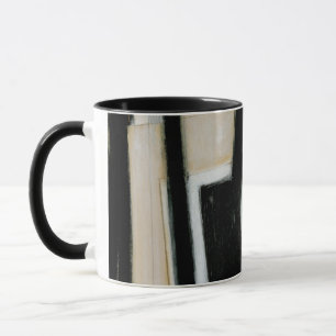 Tasse Tableau noir et blanc Abstrait