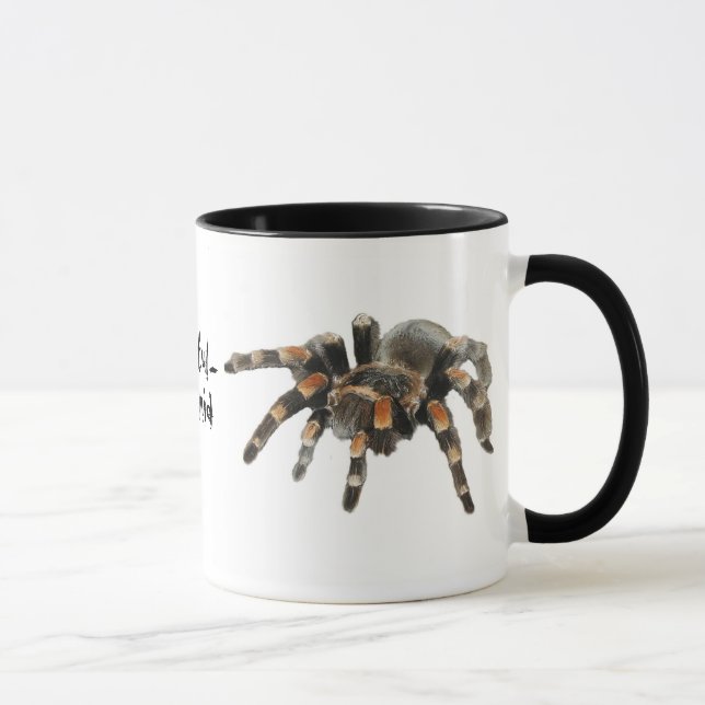 Tasse Tarantula, tarantul-mania, grosse araignée (Droite)