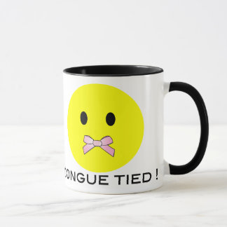 Tasse 'TASSE de VISAGE attachée par langue