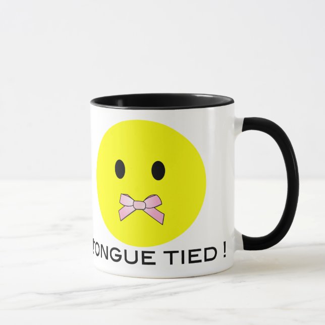 Tasse 'TASSE de VISAGE attachée par langue (Droite)