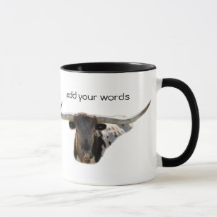 Tasse Tasse-personnaliser de Longhorn