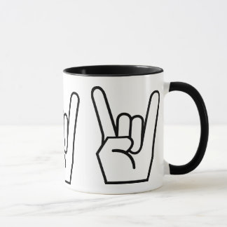 Tasse tasse, rock, noir