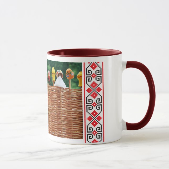 Tasse Tasse. Traditions de l'Ukraine (Droite)