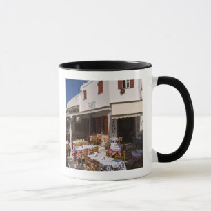 Tasse Taverna Nikos, Mykonos, Îles Cyclades, Grèce