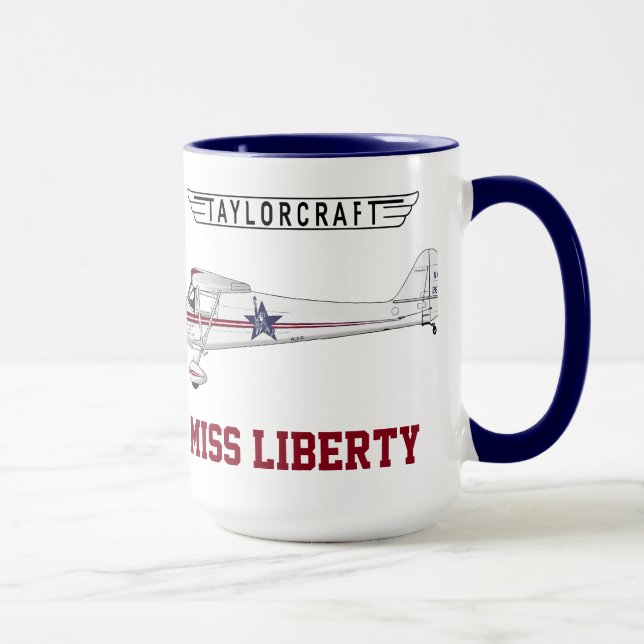Tasse Taylorcraft - Mlle Liberty (Droite)