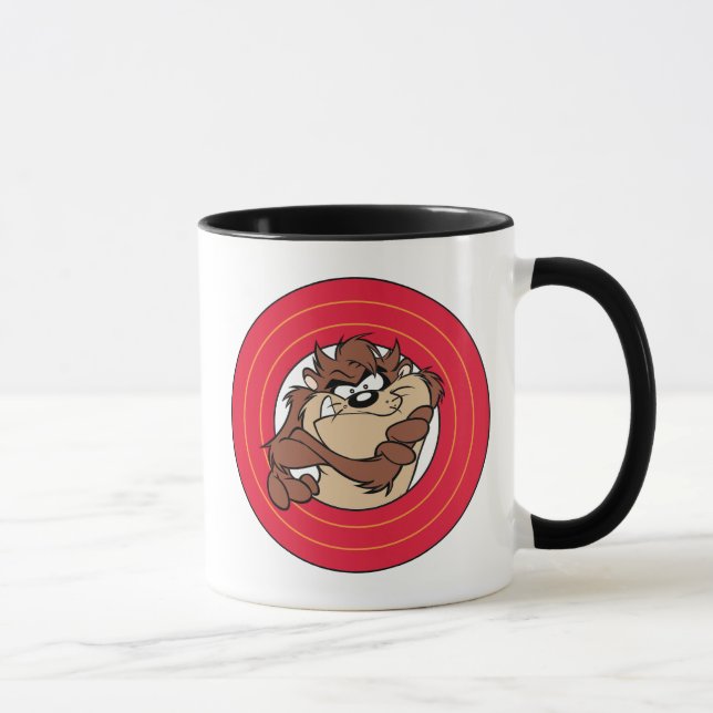 Tasse TAZ™ à travers les cercles LOONEY TUNES™ (Droite)