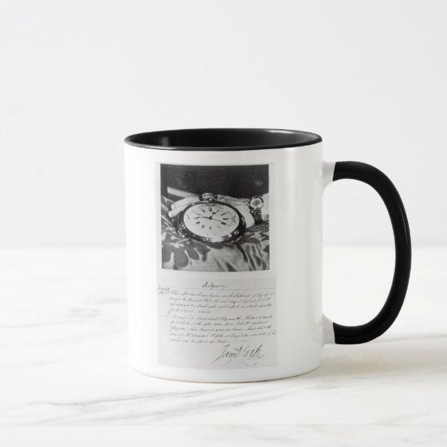 Tasse Télécopie du chronomètre de poche (Droite)