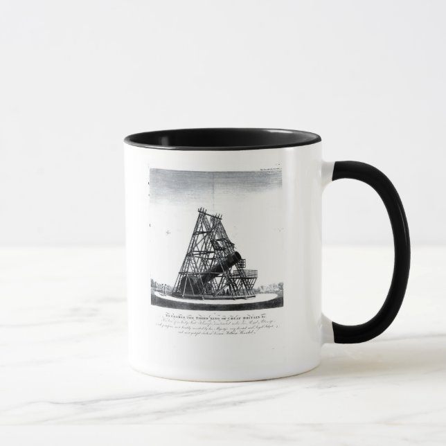 Tasse Télescope de quarante pieds de William Herschel (Droite)