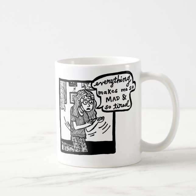 Tasse tellement folle et fatiguée (Droite)
