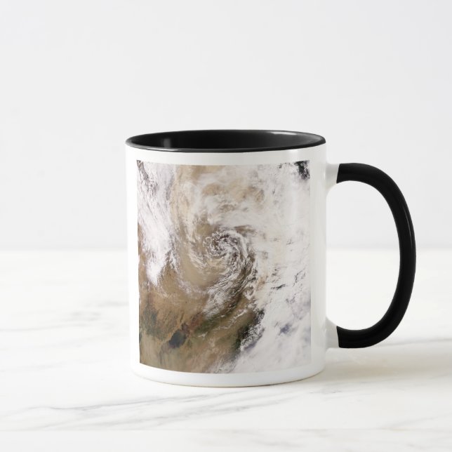 Tasse Tempête de poussière dans le nord de la Chine (Droite)