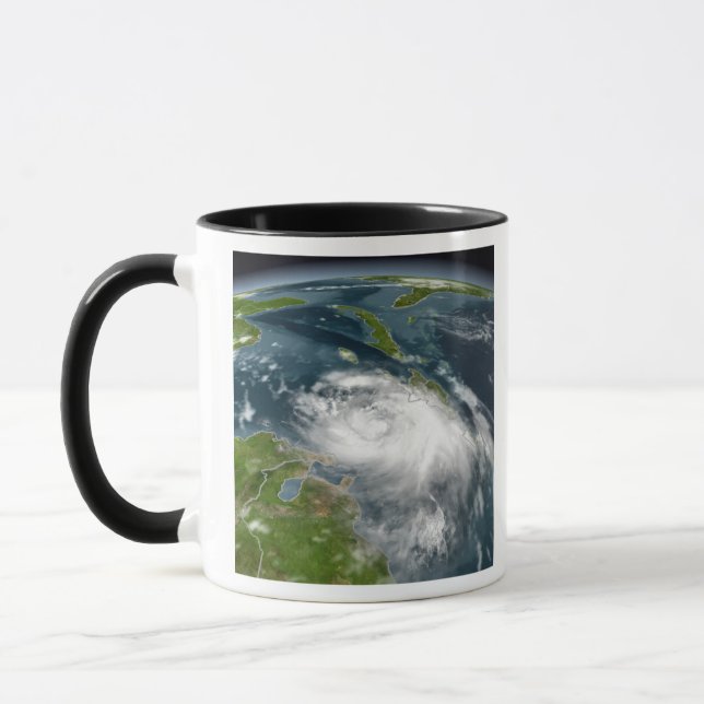 Tasse Tempête tropicale Dennis (Gauche)